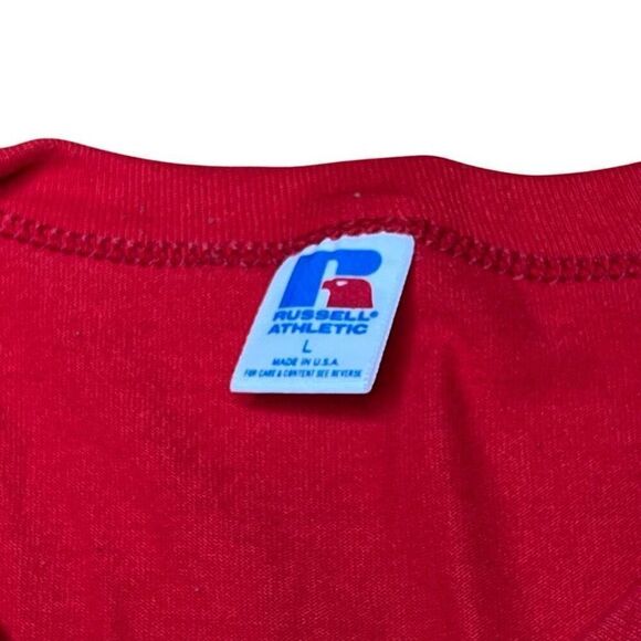 American Vintage 80s Pizza Boy Single Stitch Shirt Large - Picture 3 of 5